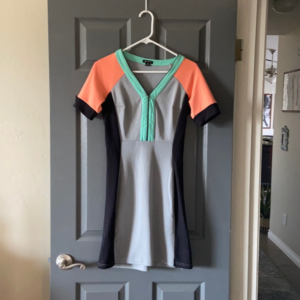 Color block dress
